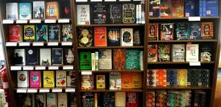 Bookshelves inside the independent Stanfords Bookshop in Bristol's Old City - credit Stanfords